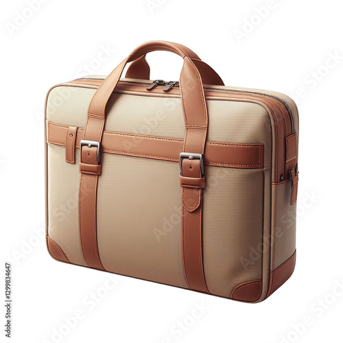 Laptop bag isolated on transparent background