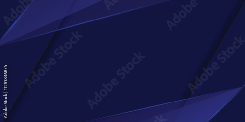 Blue black abstract background geometry shine and layer element.