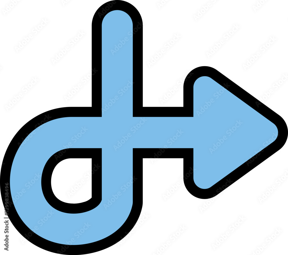 Fototapeta premium Pfeil-Icon