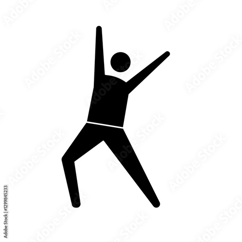 fitness people icon