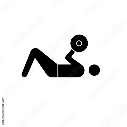 fitness people icon