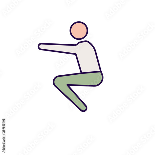 fitness people icon