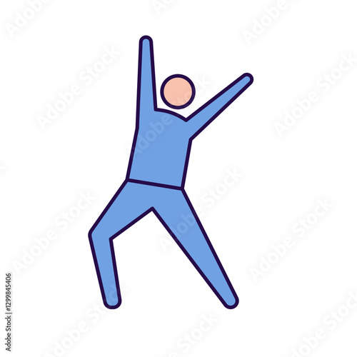 fitness people icon