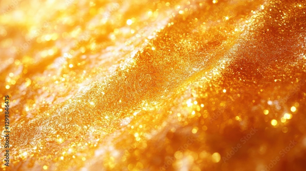 Golden Glitter Texture Background Golden Glitter Texture Background