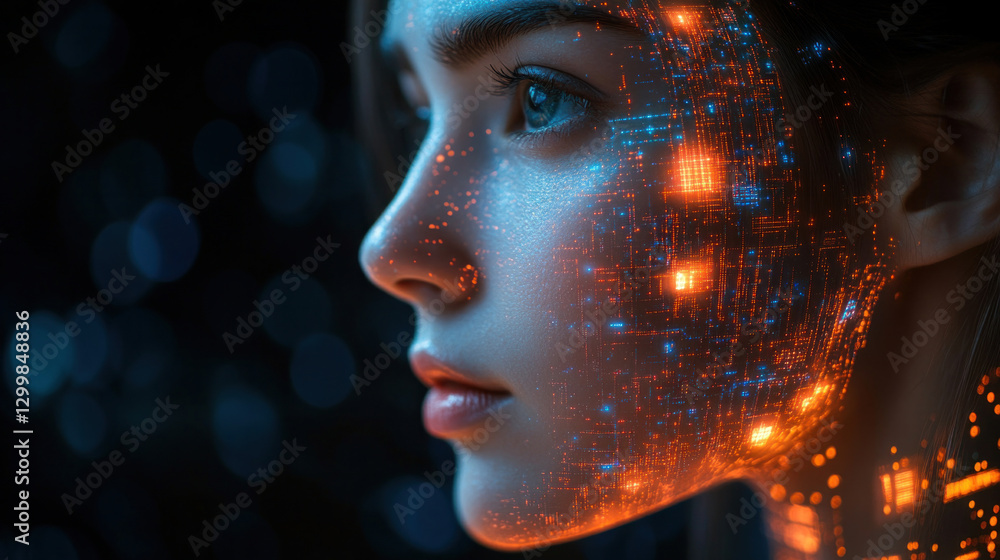 Cybernetic engineers designing next-generation AI-enhanced bionics, refining wearable neural implants, optimizing human-computer interaction technology Cybernetic engineers designing next-generation AI-enhanced bionics, refining wearable neural implants, optimizing human-computer interaction technology