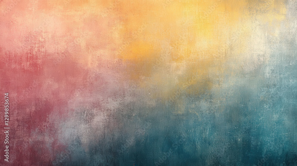 Fototapeta premium Abstract textured background in warm and cool tones. Ideal for website banners, social media posts, and artistic projects.