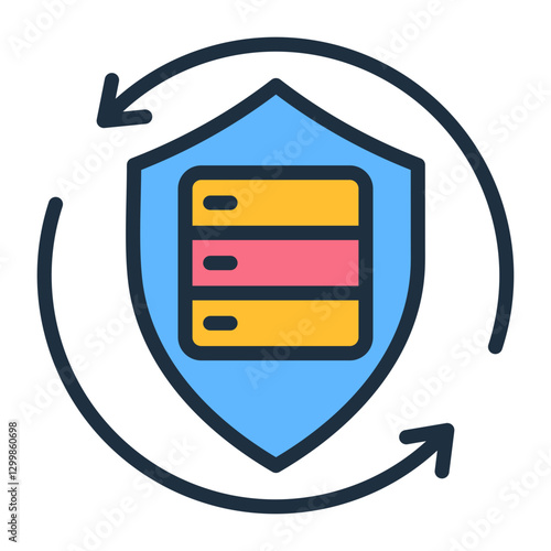 It Disaster Recovery Icon