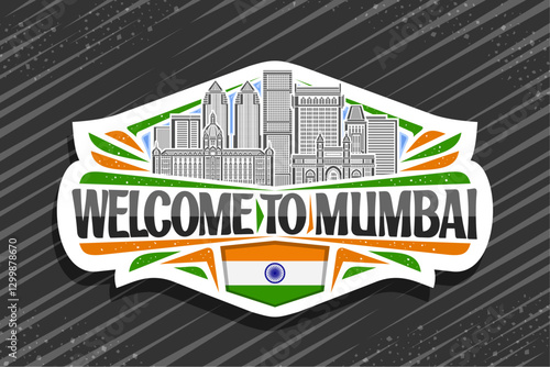 Vector logo for Mumbai