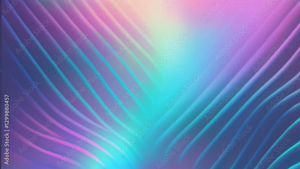 Futuristic Neon Waves – Abstract Pastel Gradient with Dynamic Light Reflections Futuristic Neon Waves – Abstract Pastel Gradient with Dynamic Light Reflections