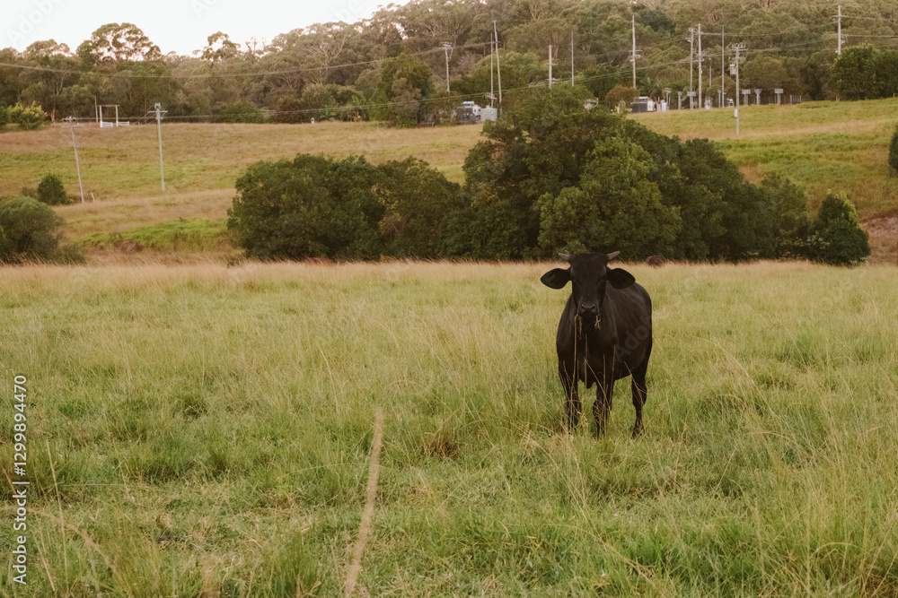 Cow in the field Cow in the field