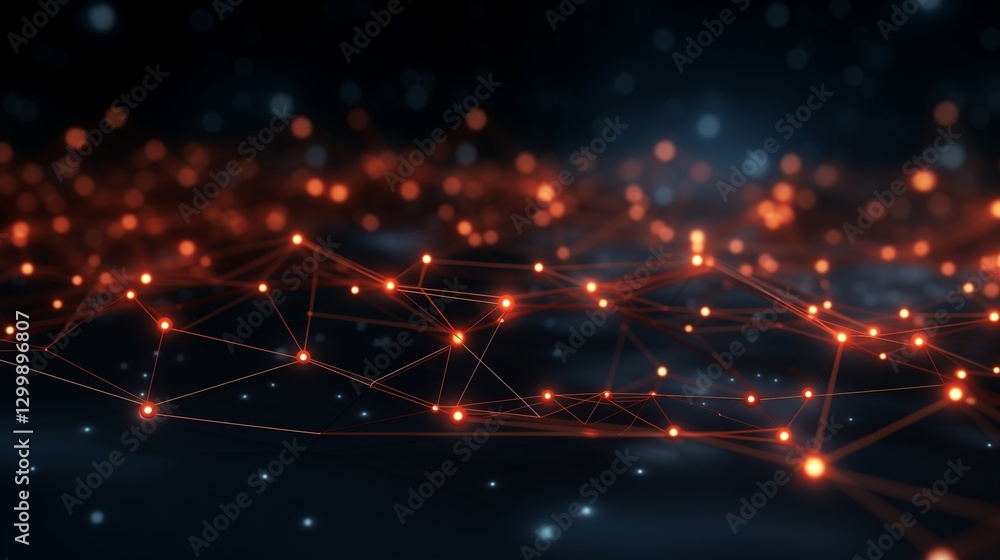 Fototapeta premium christmas tree lights