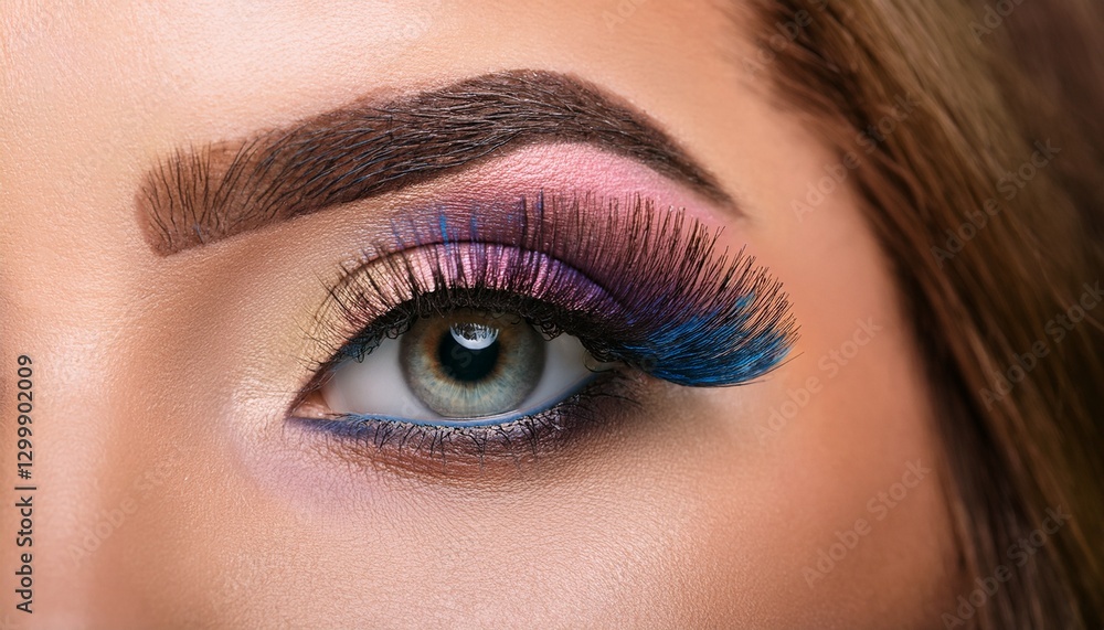 Fototapeta premium Beautiful Eye Makeup, show