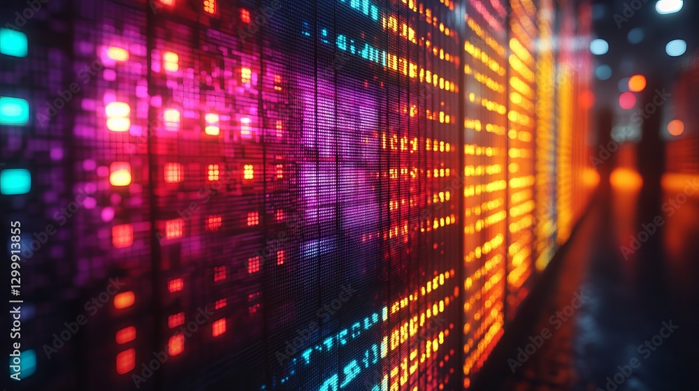 custom made wallpaper toronto digitalRetro-style technical difficulties screen featuring vertical color bars and pixelated message, evoking classic broadcast interruptions in a vibrant, colorful display