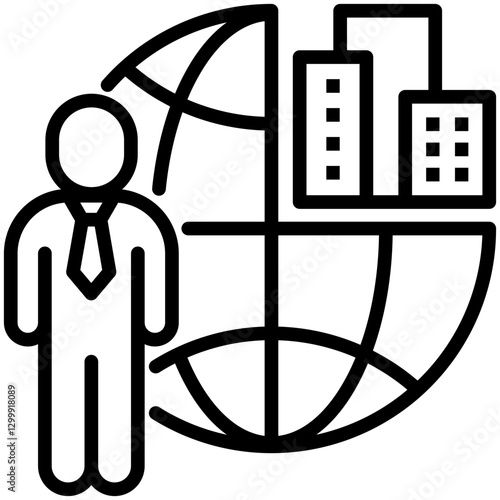 Outsourcing Icon