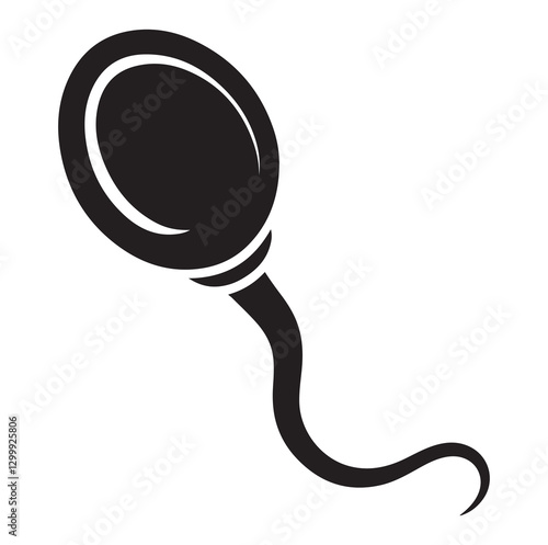 Sperm Spermatozoa vector logo icon illustration design