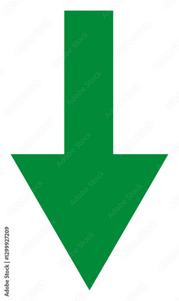 arrow direction green