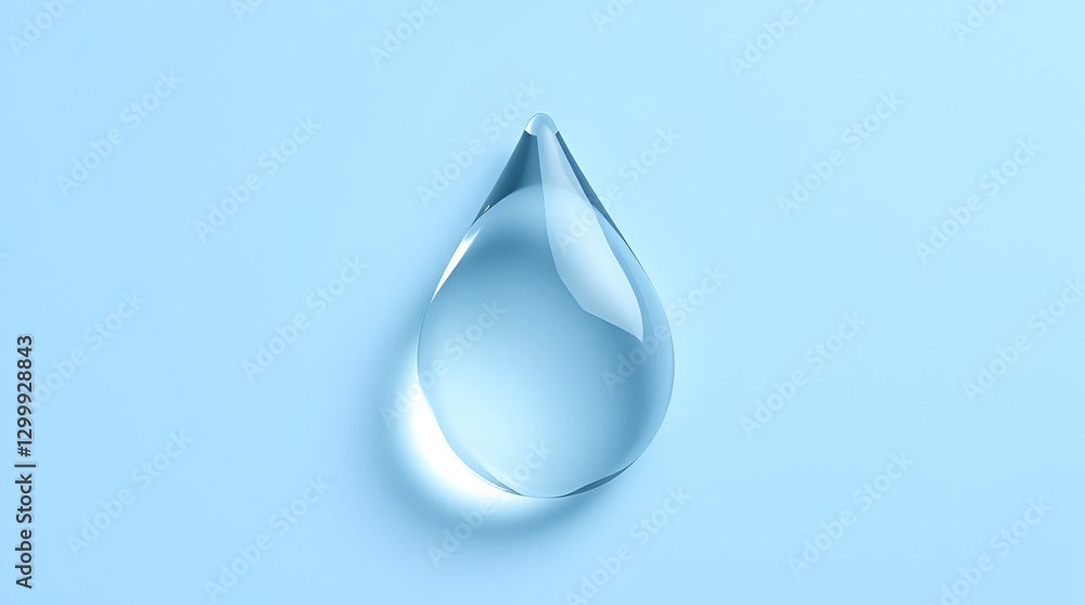 drop of water on blue background, generative ai
drop of water on blue background, generative ai