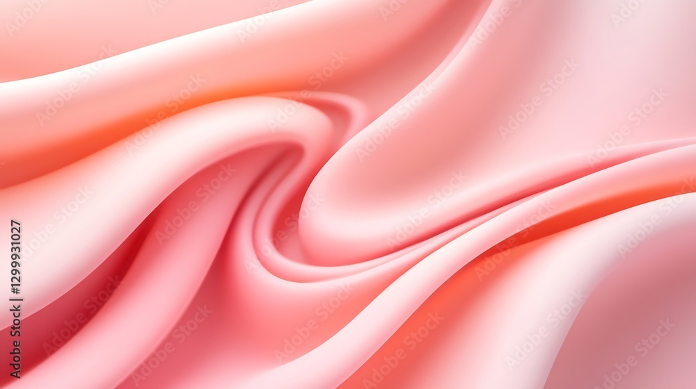 Obraz premium light pink soft curves