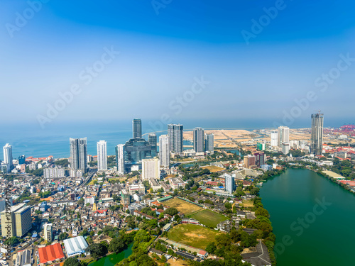 Cityscape View from Colombo Lotus Tower