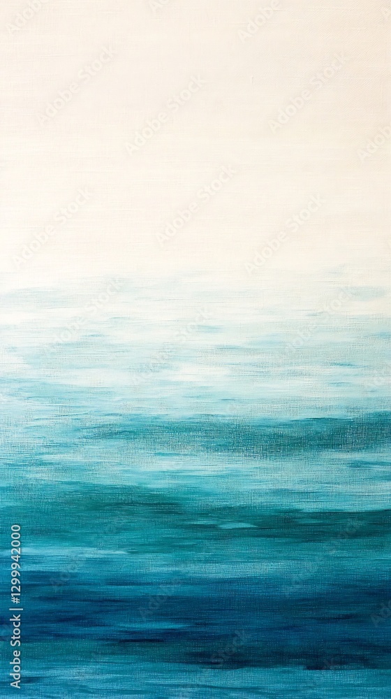 Obraz premium mint green cream gradient