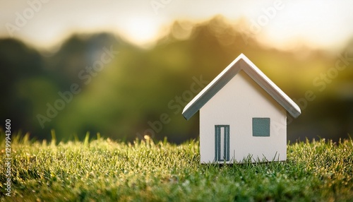 Wallpaper Mural house in the field Torontodigital.ca