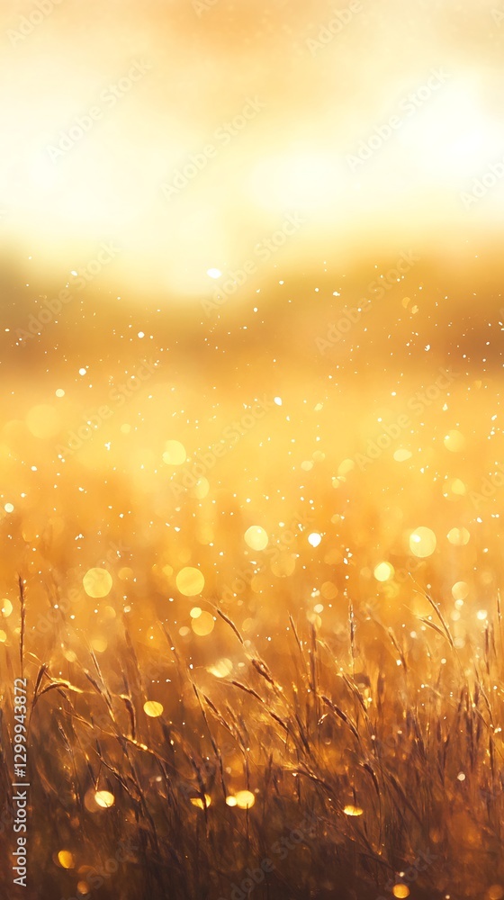 Fototapeta premium golden sunset haze background