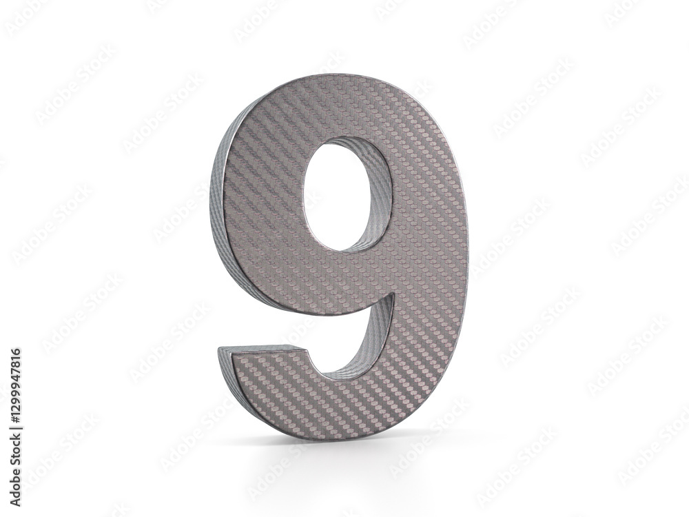 Holographic foil number nine Holographic foil number nine