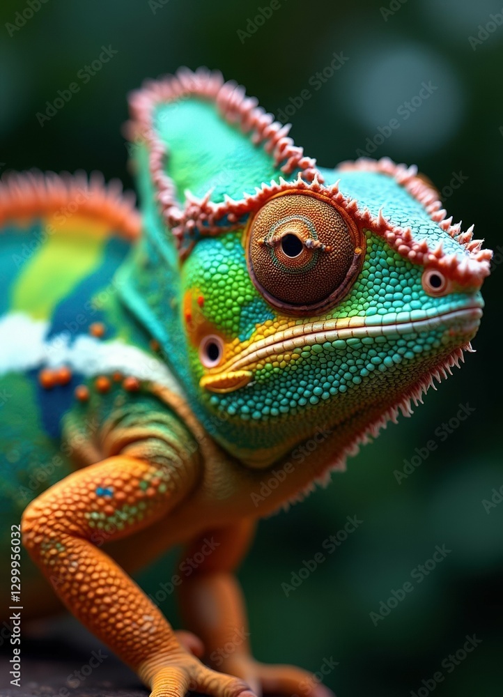 Fototapeta premium Chameleon 