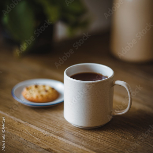 Minimalist Coffee Mug Mockup for Branding.