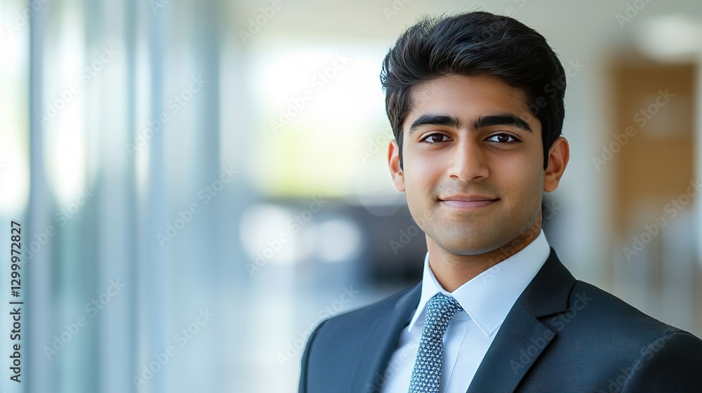 Focused young businessman in formal attire, embodying determination and professionalism. Focused young businessman in formal attire, embodying determination and professionalism.