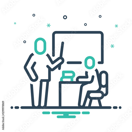 Mix icon for teacher
