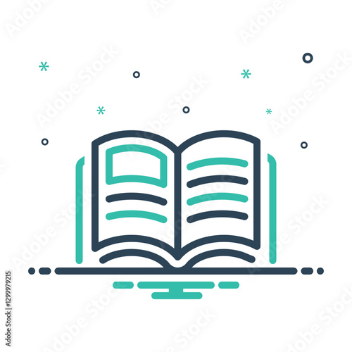 Mix icon for book
