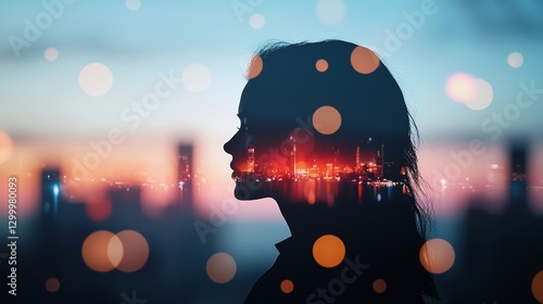 Silhouettes of people participating in a video conference, highlighting the importance of communication and collaboration in a globalized business world.