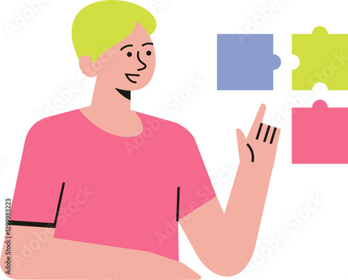 People Business Illustraiton