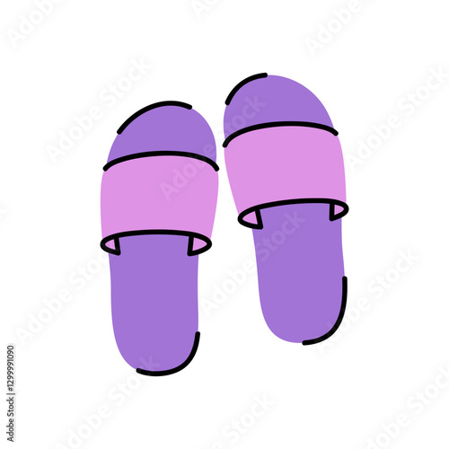 Stylish Purple Slippers for Trendy Footwear Lovers