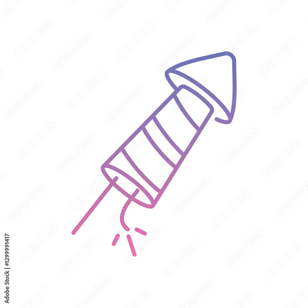 Fireworks Icon vector stock illustration Fireworks Icon vector stock illustration
