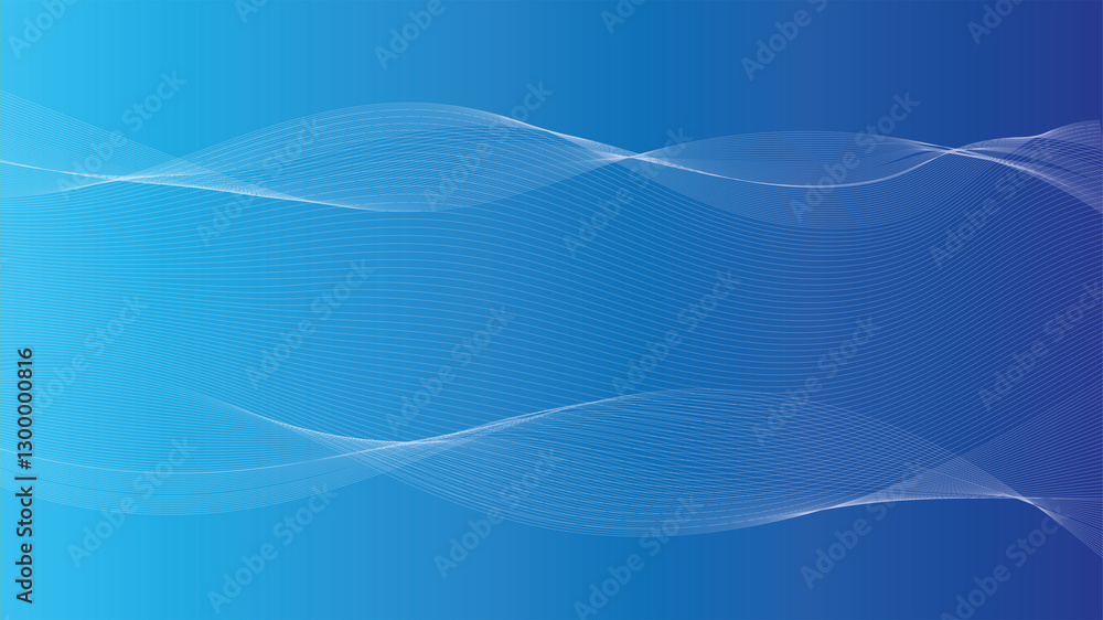 blue gradient abstract background with wavy lines blue gradient abstract background with wavy lines