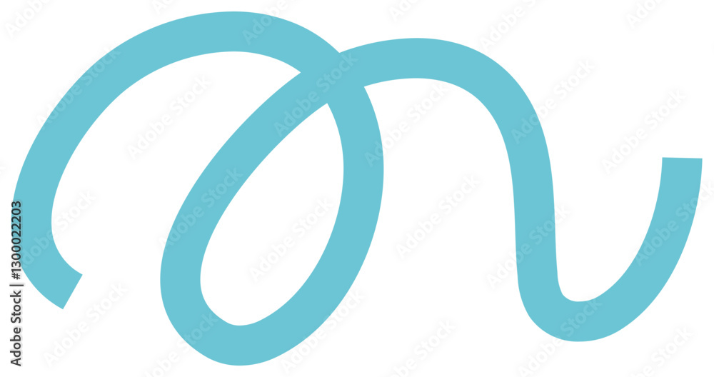 cursive or looping blue line on card stock with micro perforations cursive or looping blue line on card stock with micro perforations