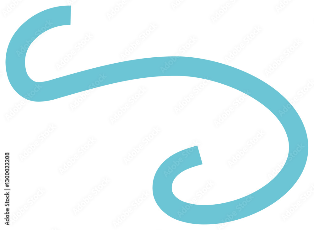 cursive or looping blue line on card stock with micro perforations cursive or looping blue line on card stock with micro perforations