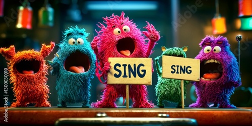 Hilarious characters come together for a singing party. 