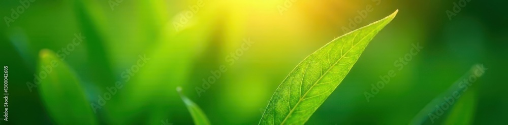Slightly uneven, resilient blades, sun-kissed green , plant, sunlit Slightly uneven, resilient blades, sun-kissed green , plant, sunlit