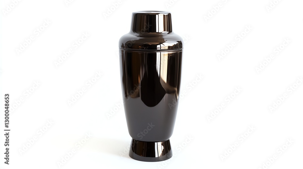 Elegant black vase with a sleek design, perfect for modern decor and photography. Elegant black vase with a sleek design, perfect for modern decor and photography.