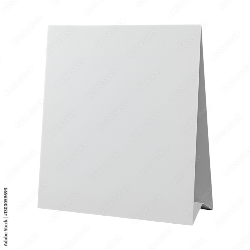 Tabel tent menu card mockup on a transparent PNG, isolated tent menu Tabel tent menu card mockup on a transparent PNG, isolated tent menu