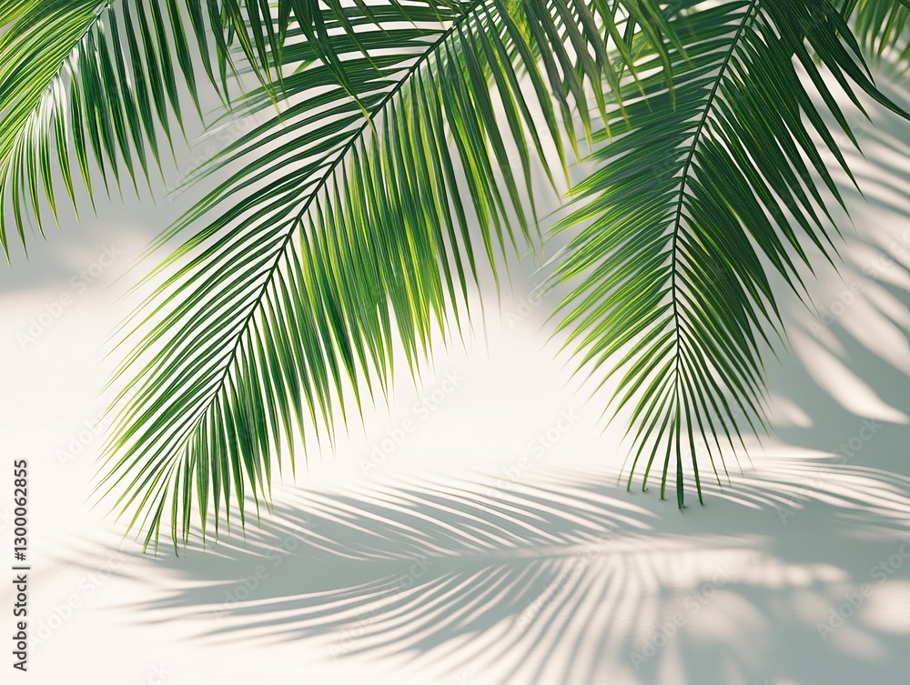 Fototapeta premium Palm tree leaves