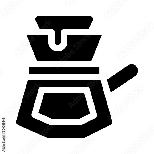 Turkish Coffee Pot glyph icon