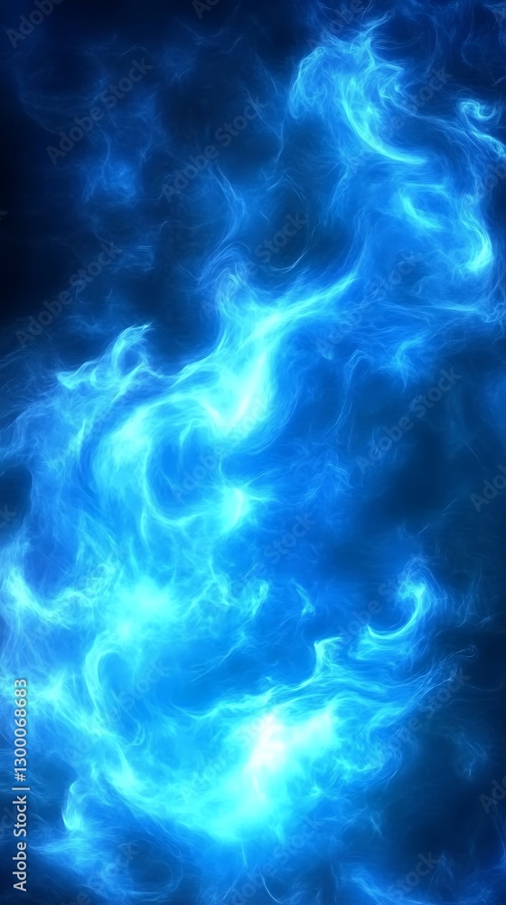 Blue smoke abstract background use Blue smoke abstract background use