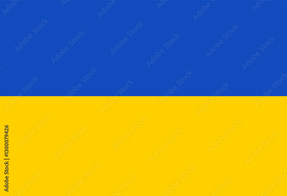 Ukraine flag illustrator national Ukraine flag illustrator national