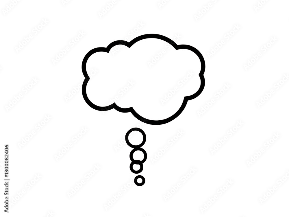 Creative thought bubbles illustrating ideas in a minimalistic style conceptual art digital environment Creative thought bubbles illustrating ideas in a minimalistic style conceptual art digital environment