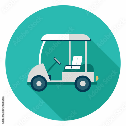 vector golf cart