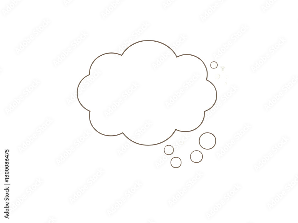 Creative thought bubbles concept digital art workshop online learning environment cloud background Creative thought bubbles concept digital art workshop online learning environment cloud background